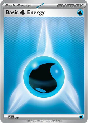 Basic Water Energy - 019 - 019 - (SVE: Scarlet & Violet Energies)