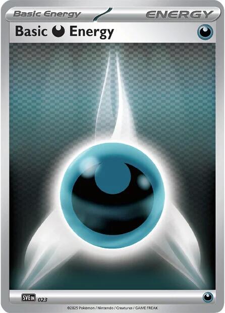 Basic Darkness Energy - 023 - 023 - (SVE: Scarlet & Violet Energies)