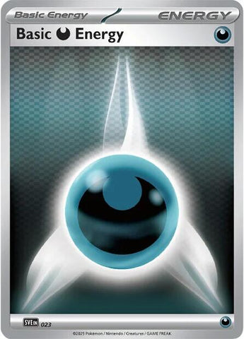 Basic Darkness Energy - 023 - 023 - (SVE: Scarlet & Violet Energies)