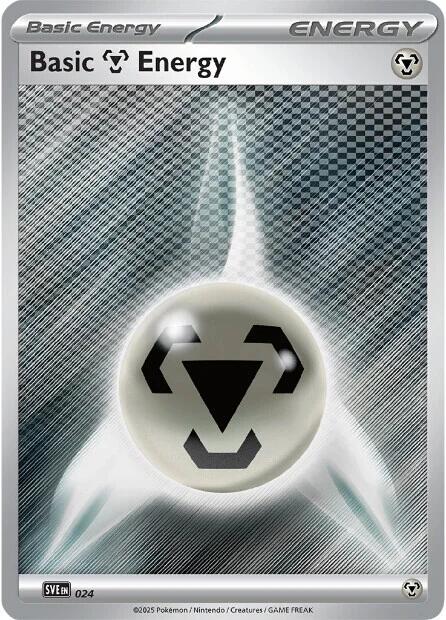 Basic Metal Energy - 024 - 024 - (SVE: Scarlet & Violet Energies)