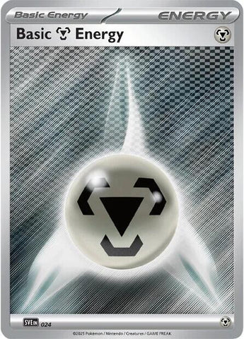 Basic Metal Energy - 024 - 024 - (SVE: Scarlet & Violet Energies)