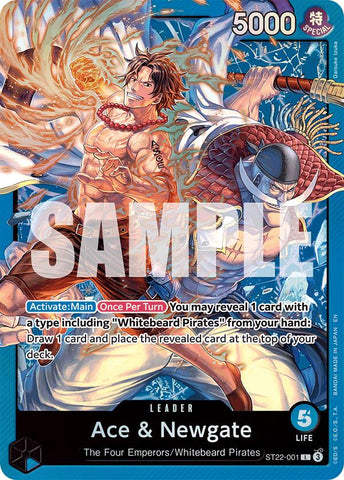 Ace & Newgate - ST22-001 - (Starter Deck 22: Ace & Newgate)