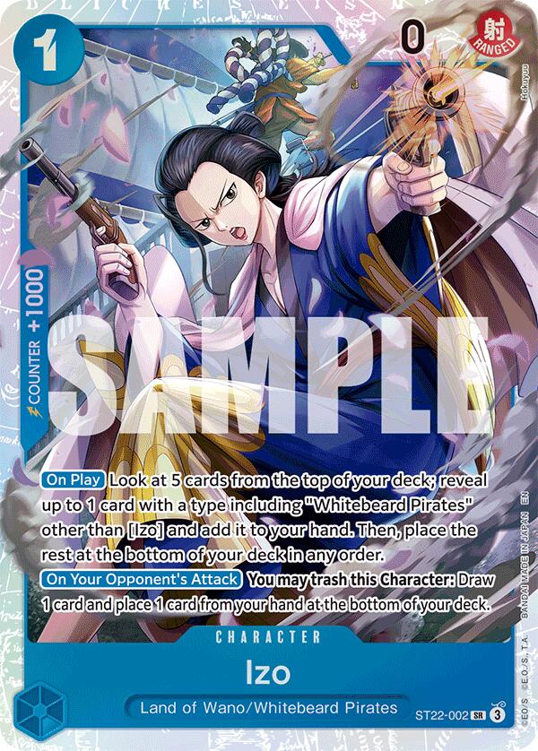 Izo - ST22-002 - (Starter Deck 22: Ace & Newgate)