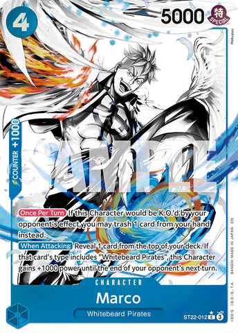 Marco (Parallel) - ST22-012 - (Starter Deck 22: Ace & Newgate)