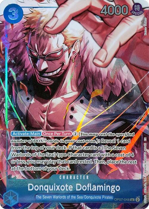 Donquixote Doflamingo (Seven Warlords of the Sea Binder Set) - OP07-048