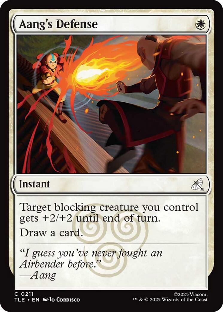 Aang's Defense (0211) - 211 - (Avatar: The Last Airbender: Eternal-Legal)