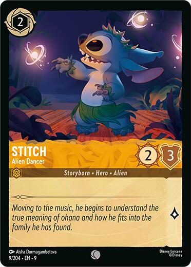 Stitch - Alien Dancer - 9/204 - (Fabled)