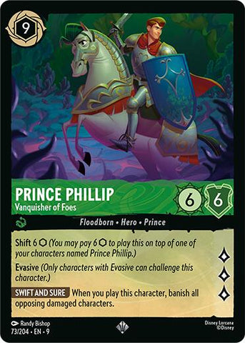 Prince Phillip - Vanquisher of Foes - 73/204 - (Fabled)