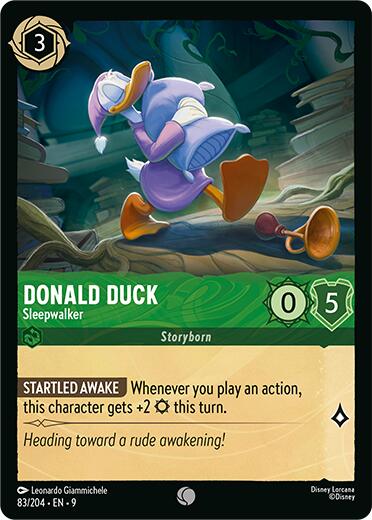Donald Duck - Sleepwalker - 83/204
