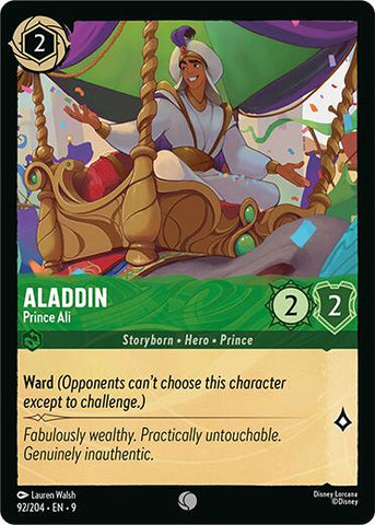Aladdin - Prince Ali - 92/204 - (Fabled)