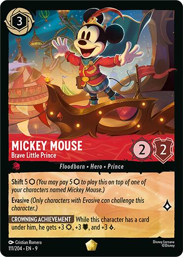 Mickey Mouse - Brave Little Prince - 111/204