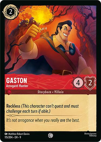 Gaston - Arrogant Hunter - 115/204