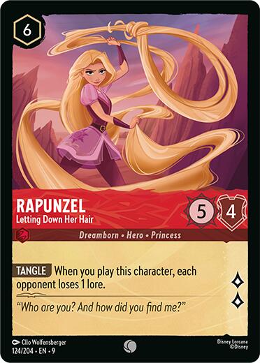 Rapunzel - Letting Down Her Hair - 124/204