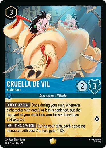 Cruella De Vil - Style Icon - 143/204