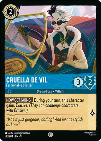 Cruella De Vil - Fashionable Cruiser - 145/204