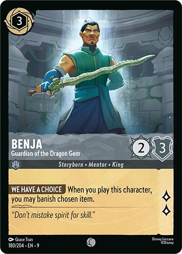 Benja - Guardian of the Dragon Gem - 180/204