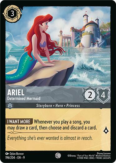 Ariel - Determined Mermaid - 196/204
