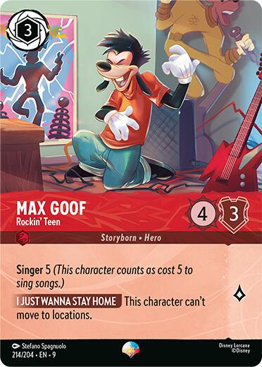 Max Goof - Rockin' Teen (Epic) - 214/204
