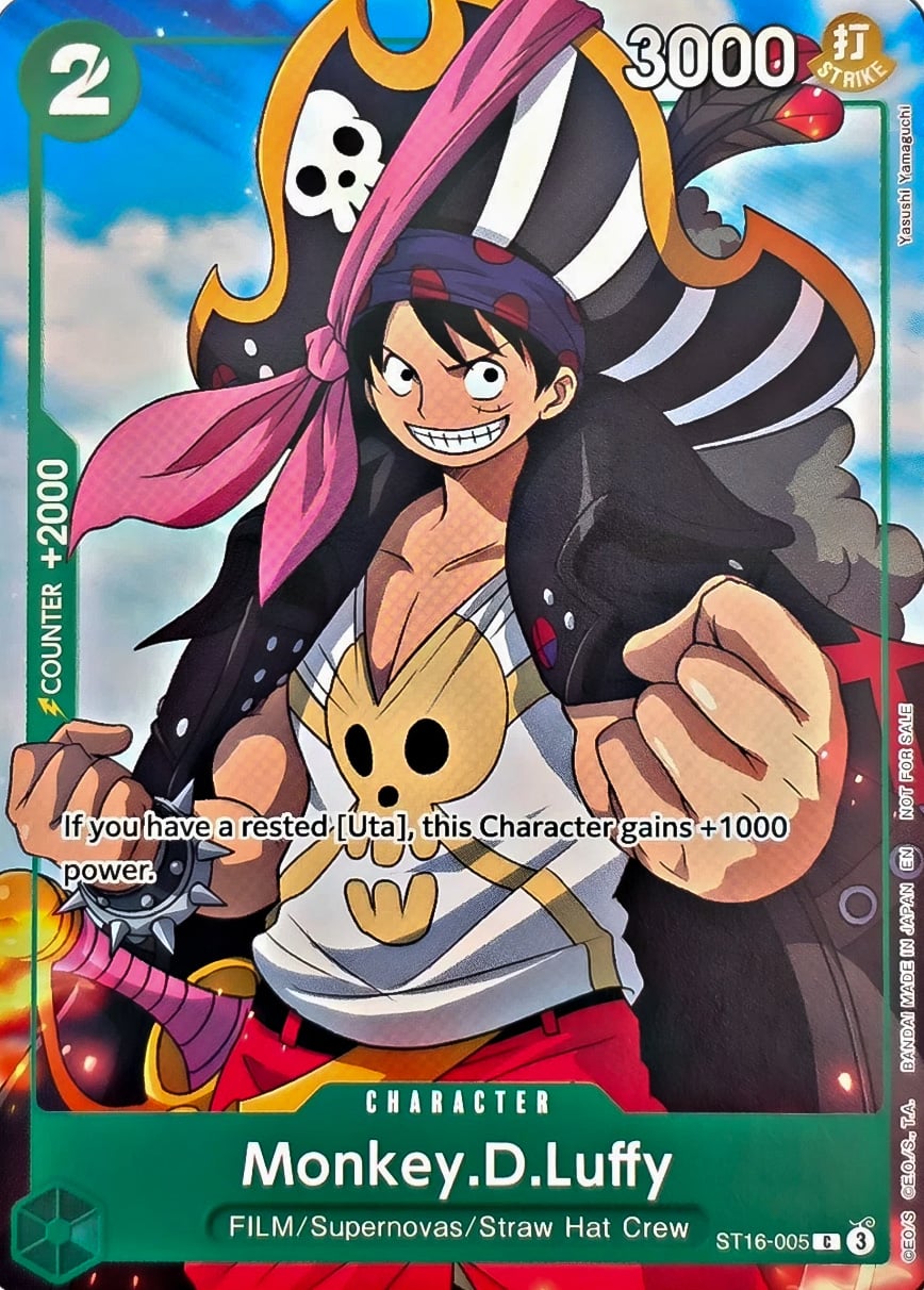 Monkey.D.Luffy (Welcome Pack Vol. 2) - ST16-005