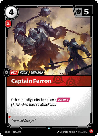 Origins - Captain Farron 015/298