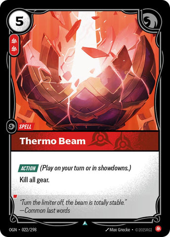 Origins - Thermo Beam 022/298