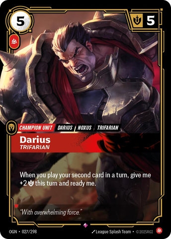 Origins - Darius - Trifarian 027/298