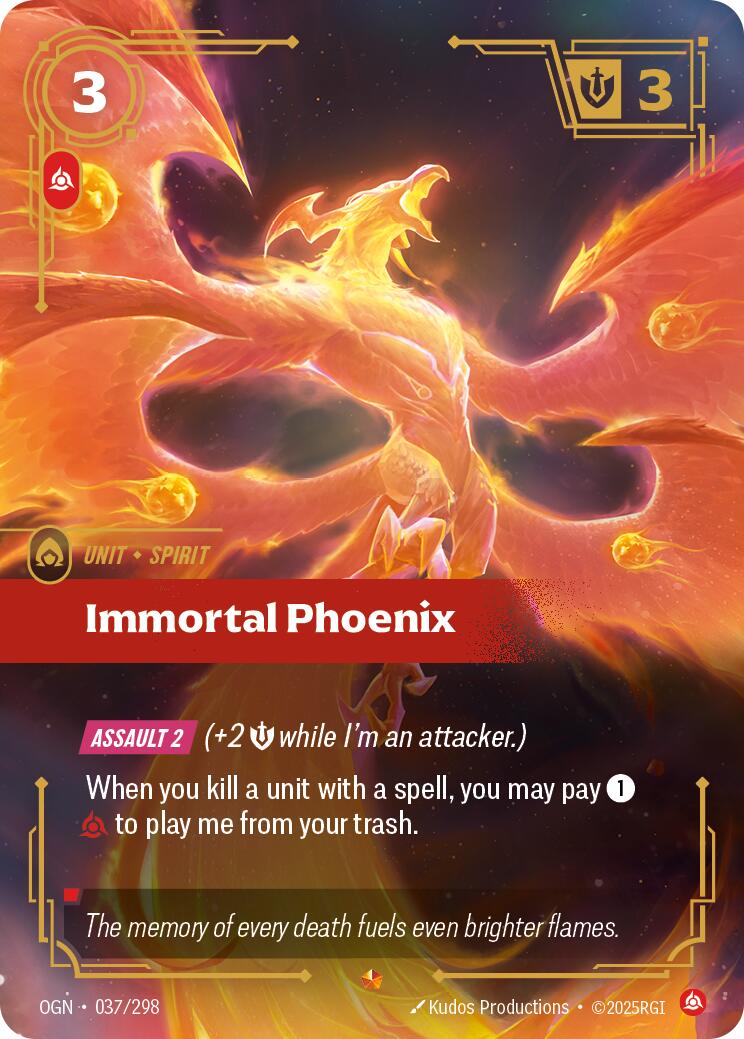 Origins - Immortal Phoenix 037/298