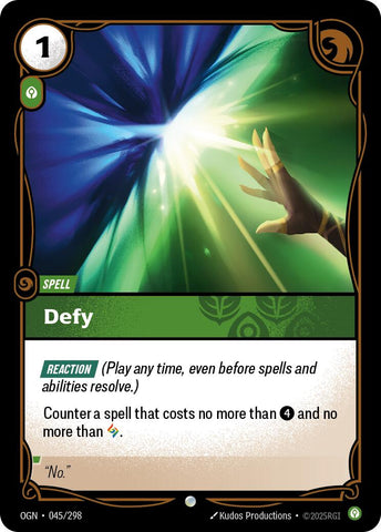 Origins - Defy 045/298