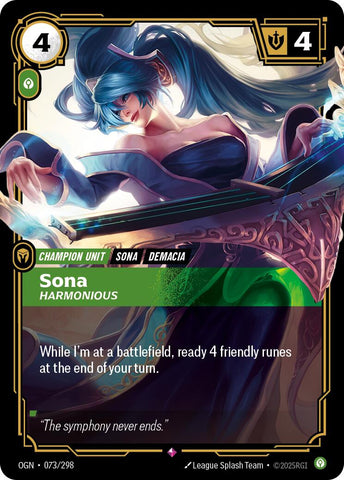 Origins - Sona, Harmonious 073/298