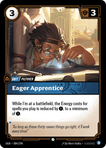 Origins - Eager Apprentice 084/298