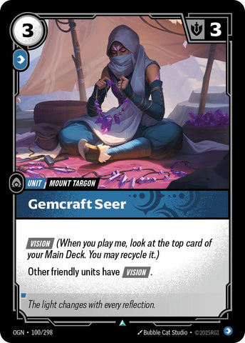 Origins - Gemcraft Seer 100/298