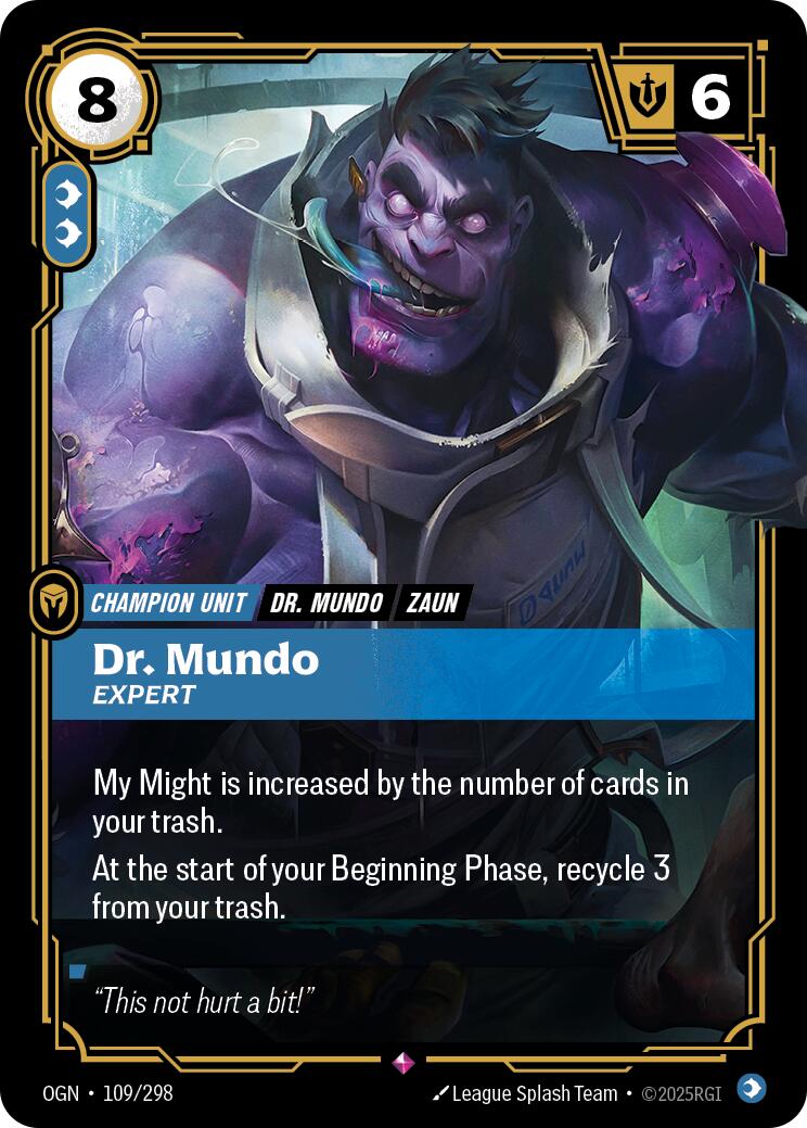 Dr. Mundo - Expert [OGN - 109/298]