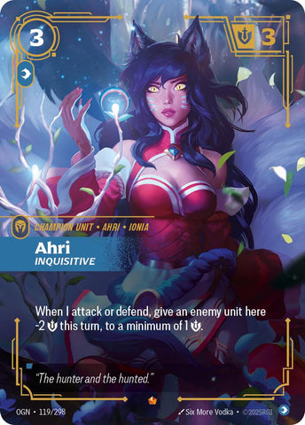 Origins - Ahri, Inquisitive 119/298