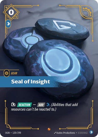 Origins - Seal of Insight 120/298