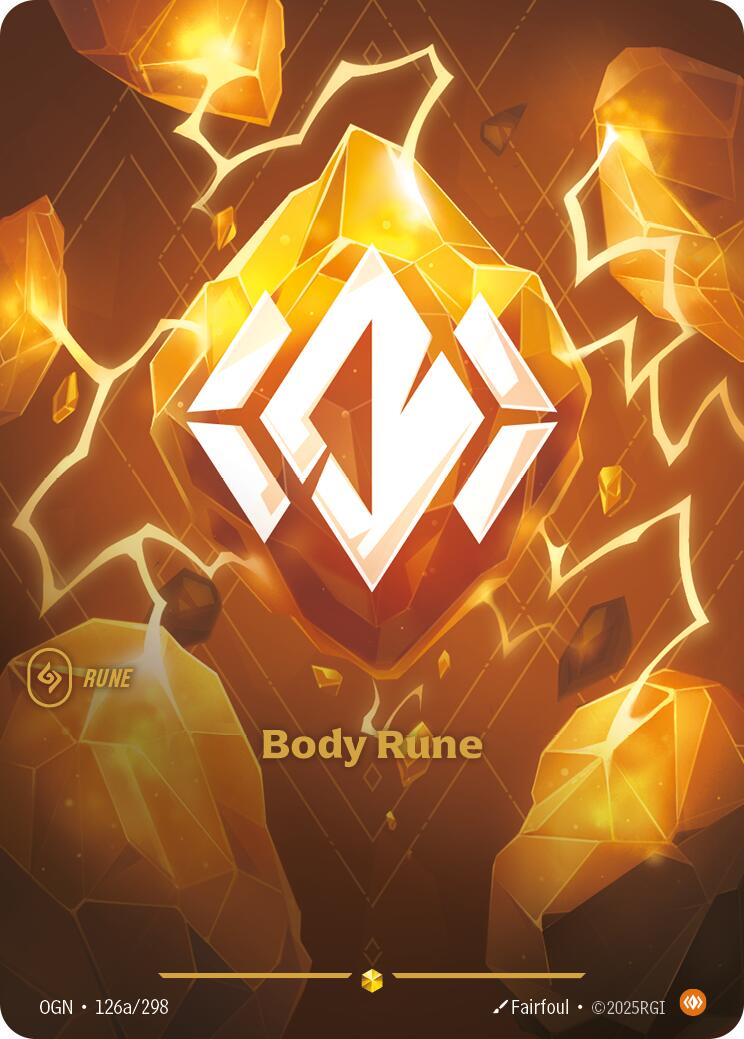 Origins - Body Rune (Alternate Art) 126a/298