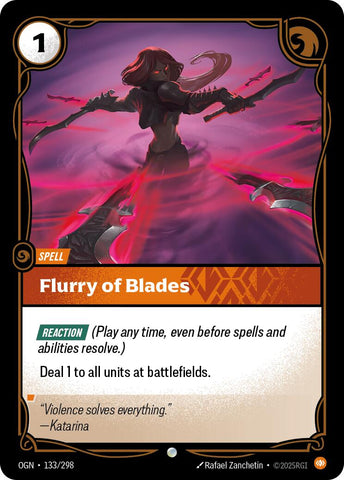 Origins - Flurry of Blades 133/298