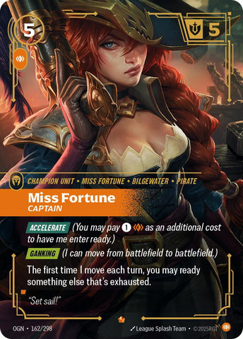 Origins - Miss Fortune, Captain 162/298