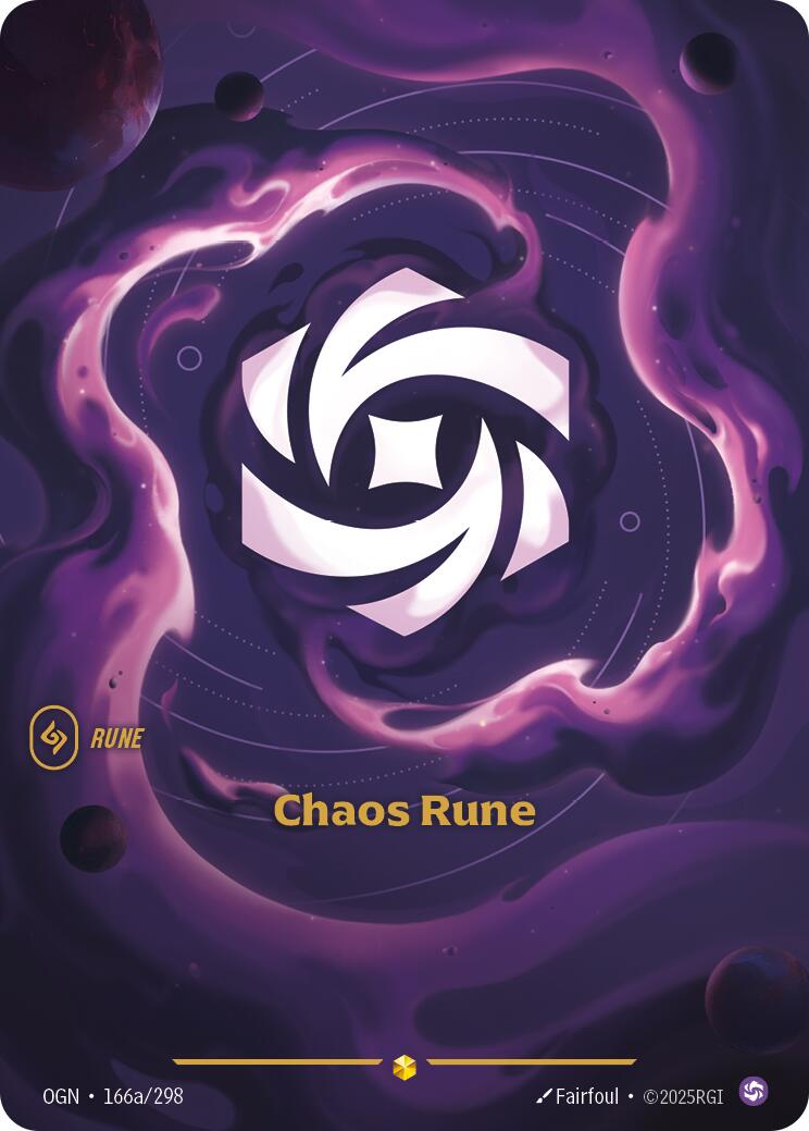 Origins - Chaos Rune (Alternate Art) 166a/298