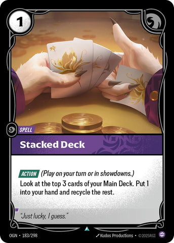 Origins - Stacked Deck 183/298