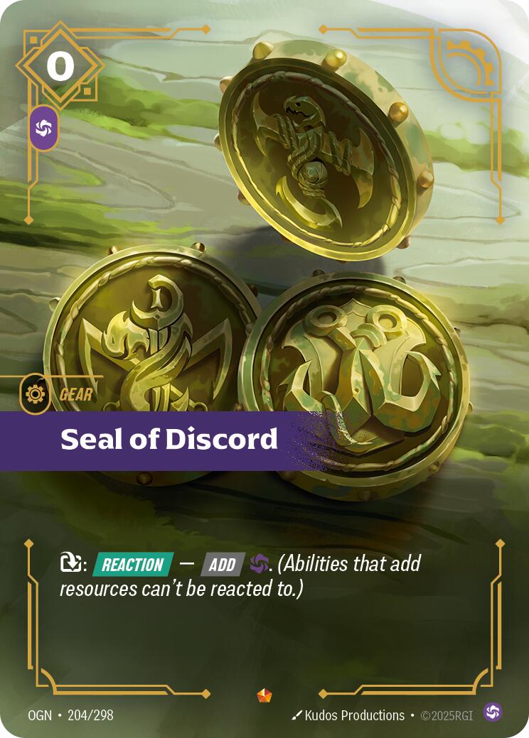 Origins - Seal of Discord 204/298