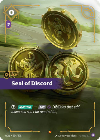 Origins - Seal of Discord 204/298