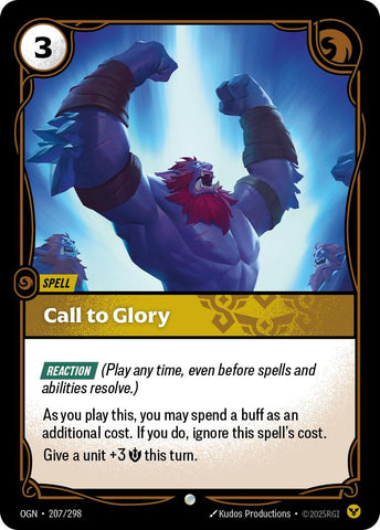 Origins - Call to Glory 207/298