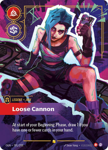 Origins - Jinx, Loose Cannon (Overnumbered) 301/298
