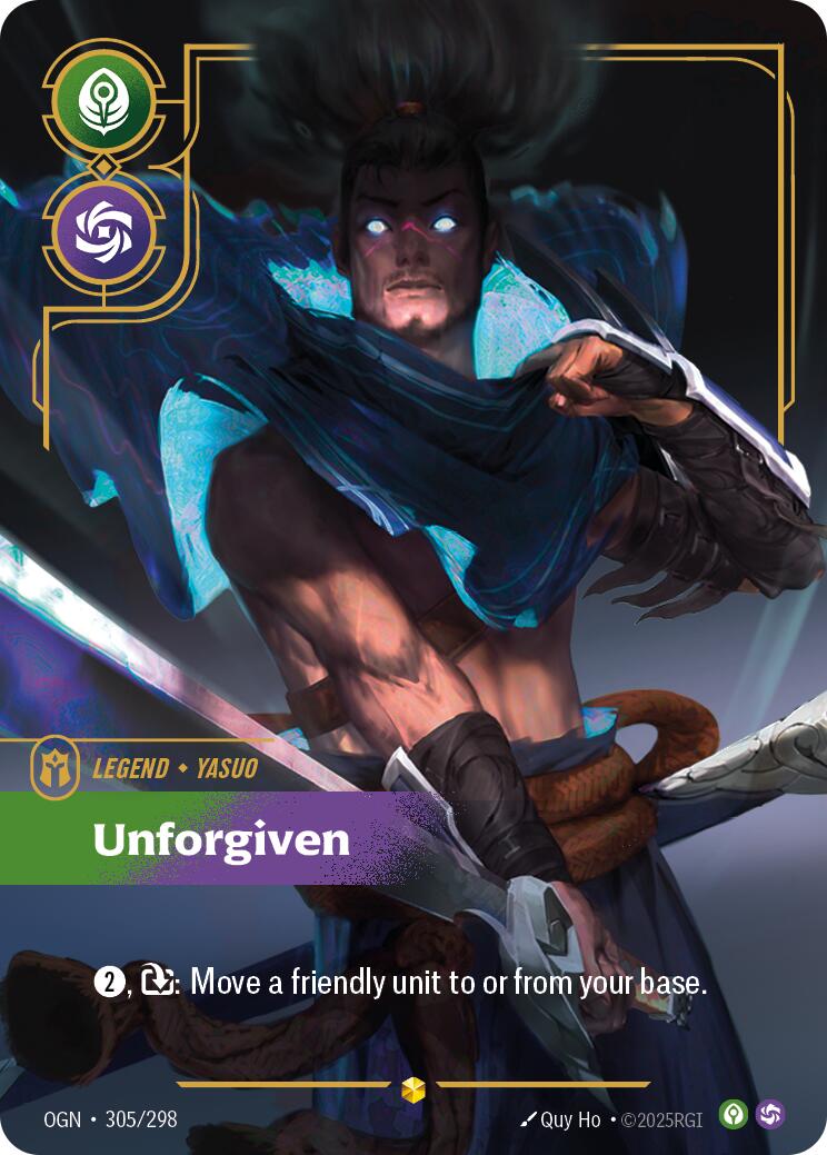 Origins - Yasuo, Unforgiven (Overnumbered) 305/298