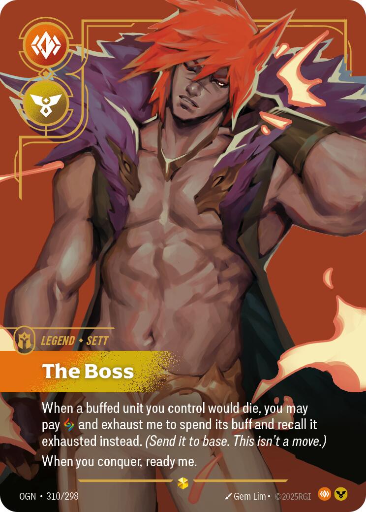 Origins - Sett - The Boss (Overnumbered) 310/298