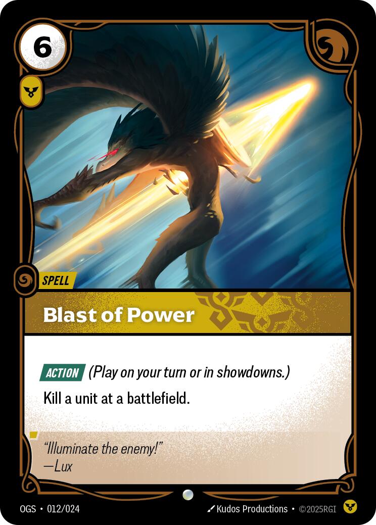 Origins: Proving Grounds - Blast of Power 012/024