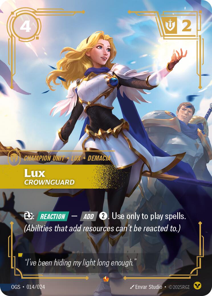 Origins: Proving Grounds - Lux - Crownguard 014/024