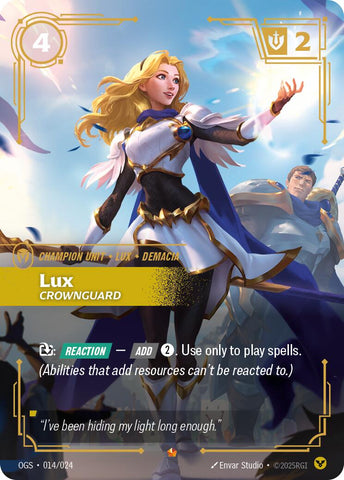 Origins: Proving Grounds - Lux - Crownguard 014/024