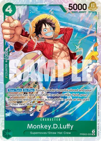 Monkey.D.Luffy - PRB02-005 - PRB02-005 - (Premium Booster -The Best- Vol. 2)