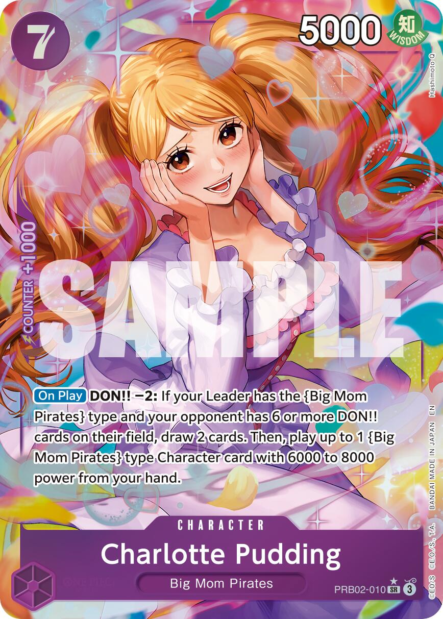 Charlotte Pudding - PRB02-010 (Alternate Art) - PRB02-010